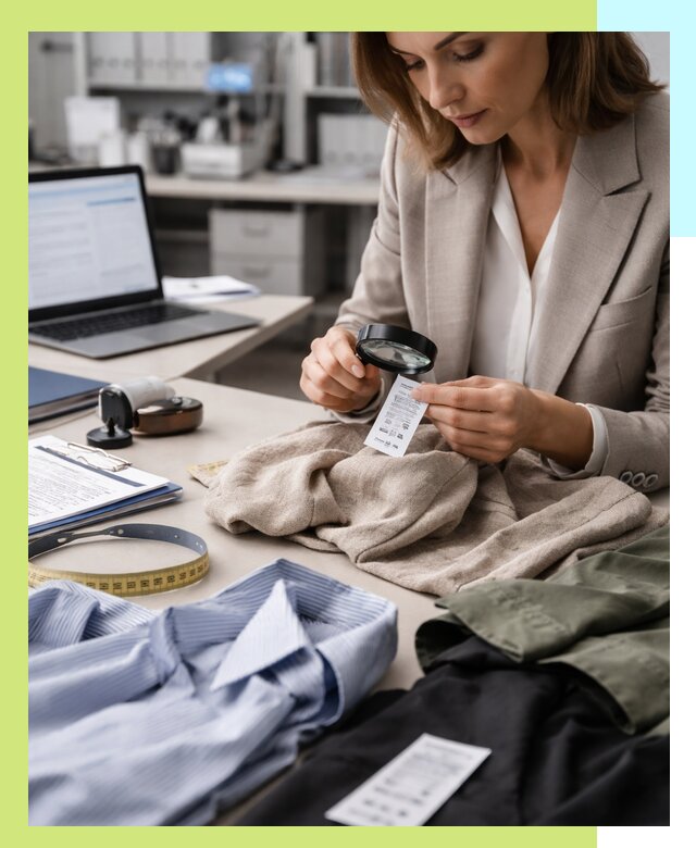 Сертификация одежды и текстиля в Карталах, быстрая экспертиза