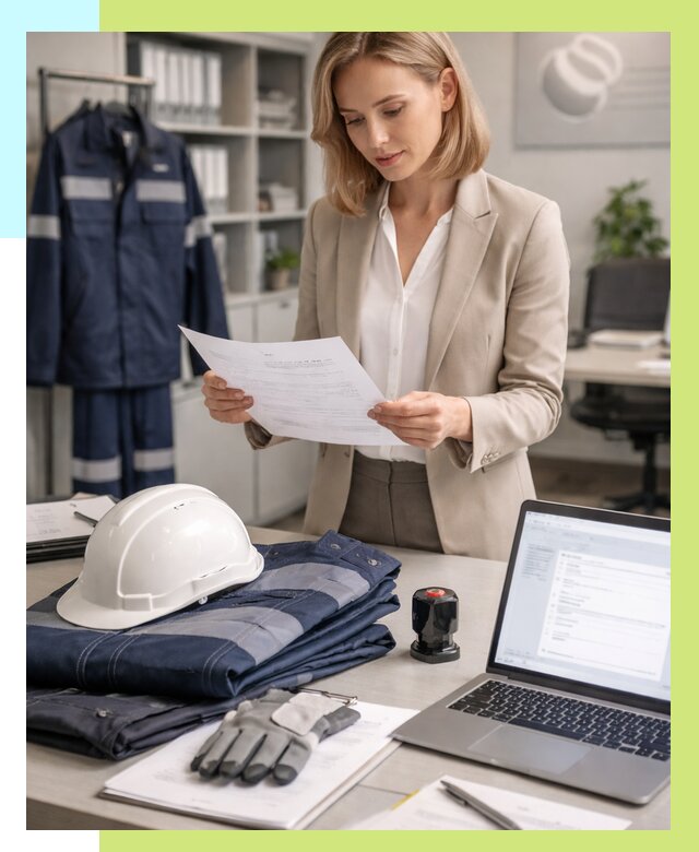 Сертификация спецодежды в Карталах от 7302 р. | Алешин-Крт