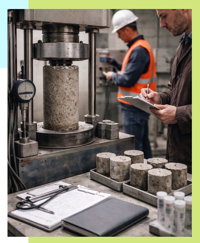 Сертификация бетона в Карталах от 31293 р. сертификат | Алешин-Крт