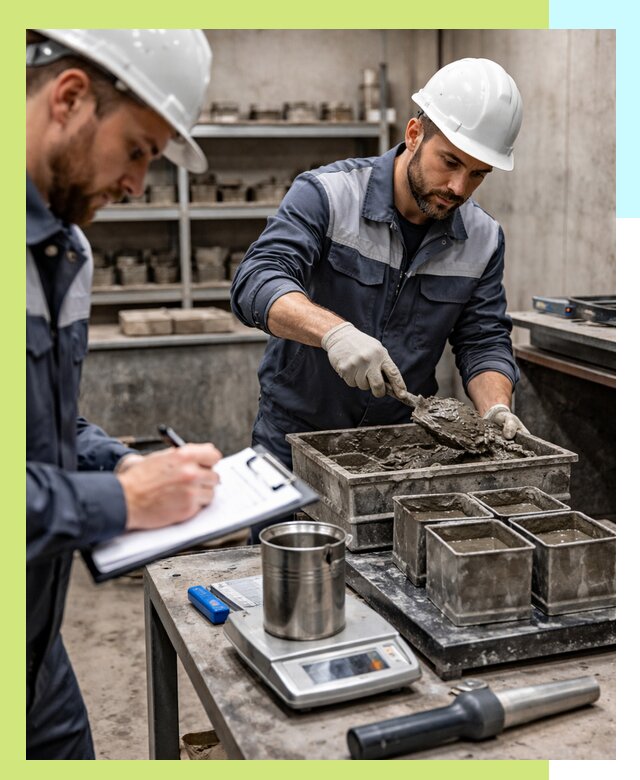 Сертификация качества и соответствия бетона в Карталах