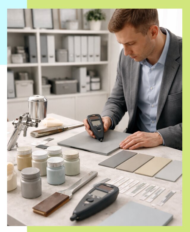 Сертификация краски в Карталах от 26078 р. | Алешин-Крт центр