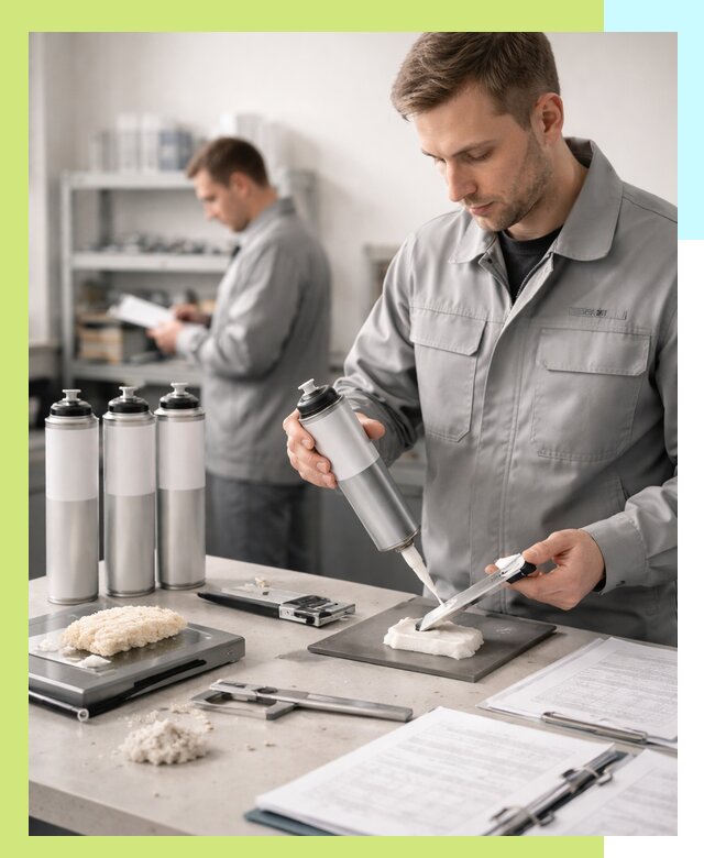 Сертификация монтажной пены и соответствие стандартам в Карталах