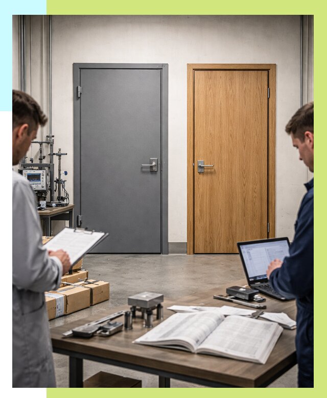 Сертификация дверей в Карталах от 8345 р. под ключ | Алешин-Крт