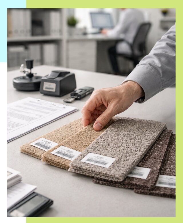 Сертификация ковролина в Карталах от 15647 р., Алешин-Крт