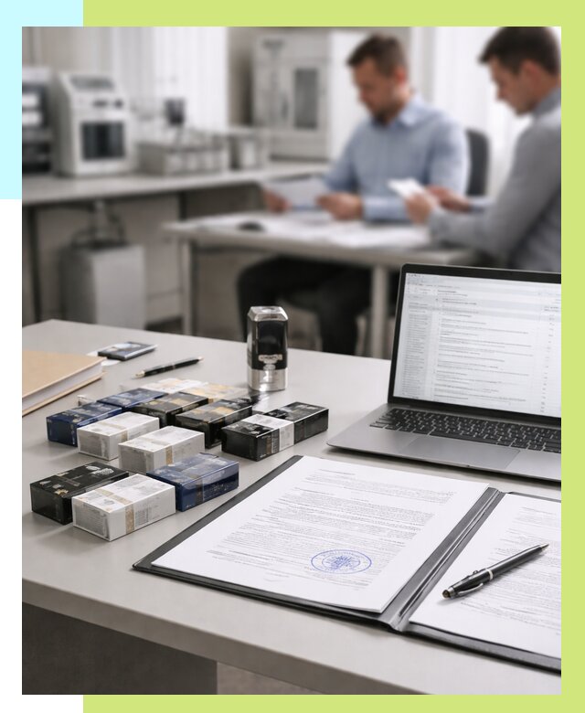 Сертификация сигарет под ключ в Карталах от 46940 р. | Алешин-Крт