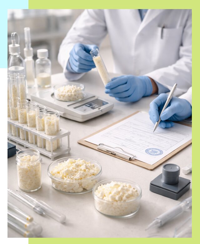 Сертификация творога в Карталах от 12517 р. под ключ | Алешин-Крт