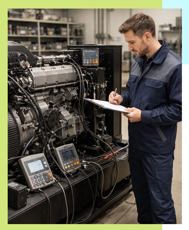 Сертификация дизельных генераторов и их оборудования в Карталах