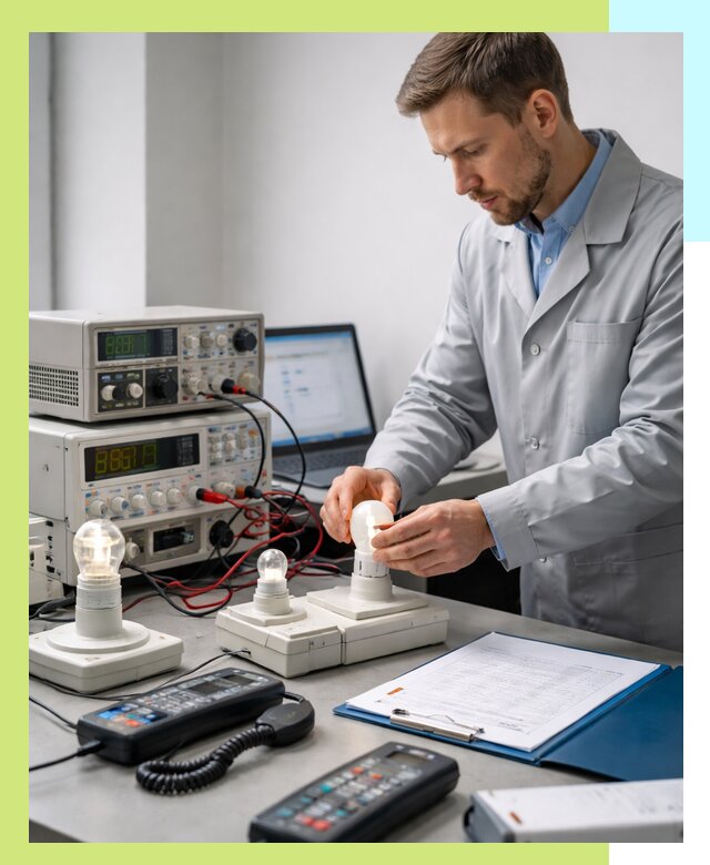 Сертификация ламп и светильников в Карталах по нормативам