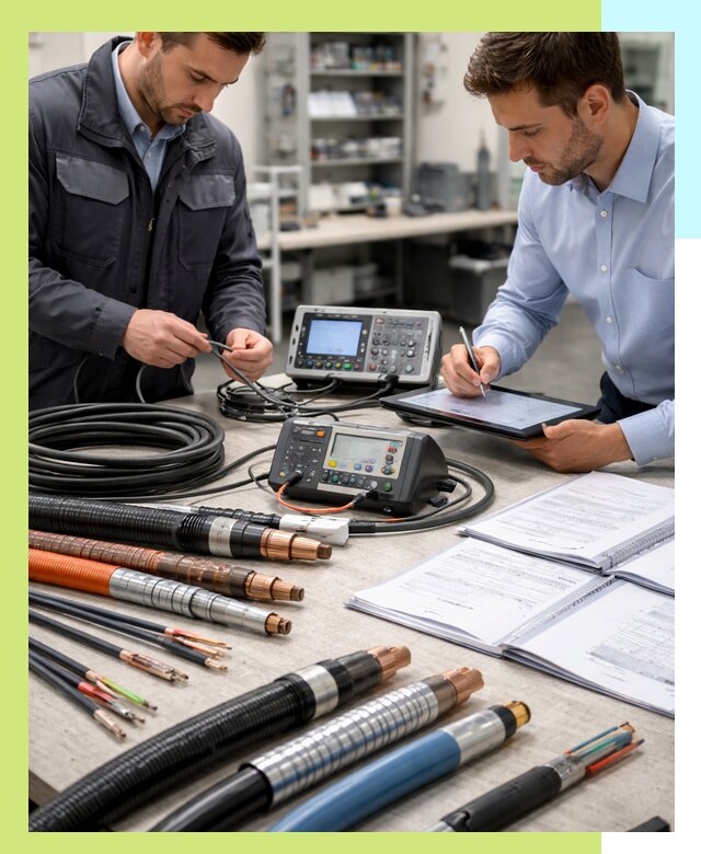 Сертификация кабеля и электропроводки в Карталах под ключ