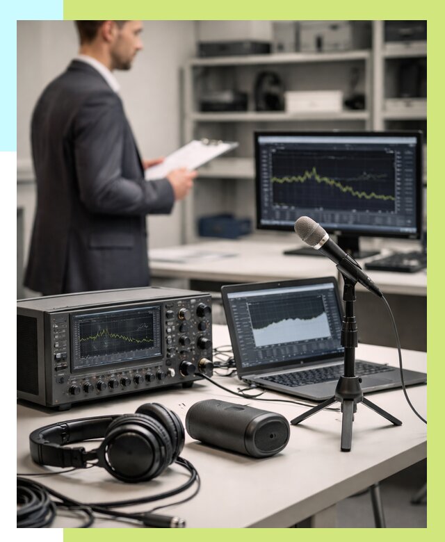 Сертификация аудиотехники в Карталах от 15647 р., Алешин-Крт