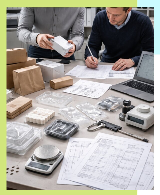 Разработка ТУ на упаковку паспорт и образцы в Карталах