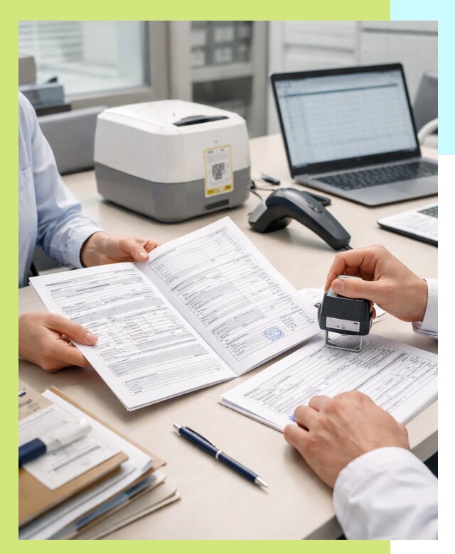 Оформление паспорта на товар и сопроводительных документов в Карталах