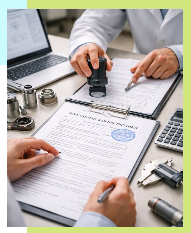 Технологическая инструкция в Карталах от 8866 р., под ключ Алешин-Крт