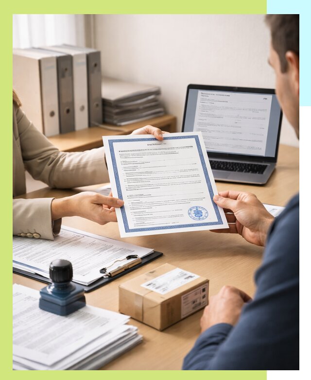 Оформление сертификата соответствия на продукцию в Карталах