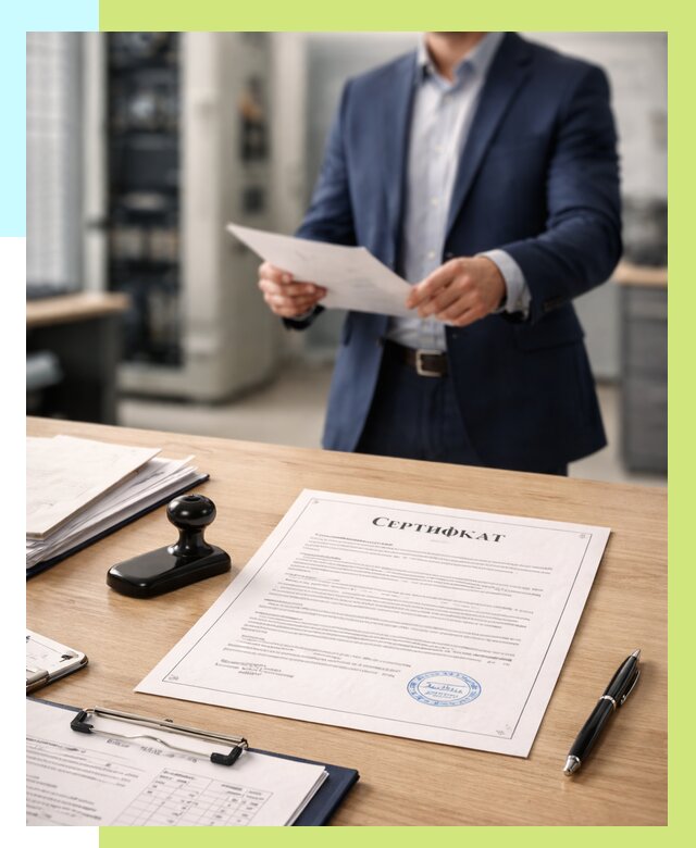 Сертификат на оборудование в Карталах от 15647 р. | Алешин-Крт