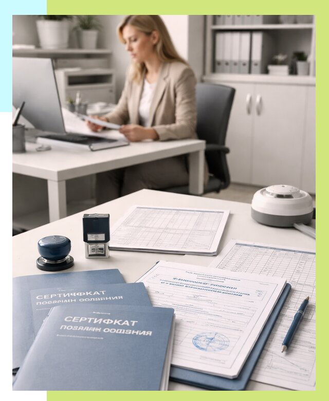 Сертификаты пожарной безопасности в Карталах от 15647 р. | Алешин-Крт