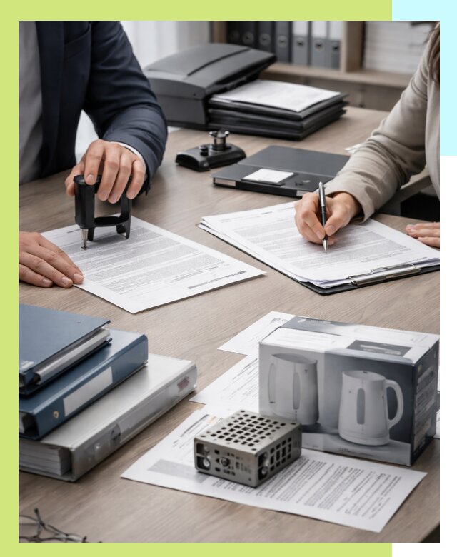 Оформление деклараций соответствия на продукцию в Карталах