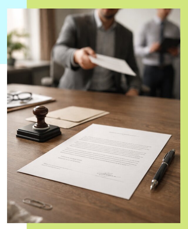 Отказное письмо по сертификации в Карталах от 3651 р. | Алешин-Крт