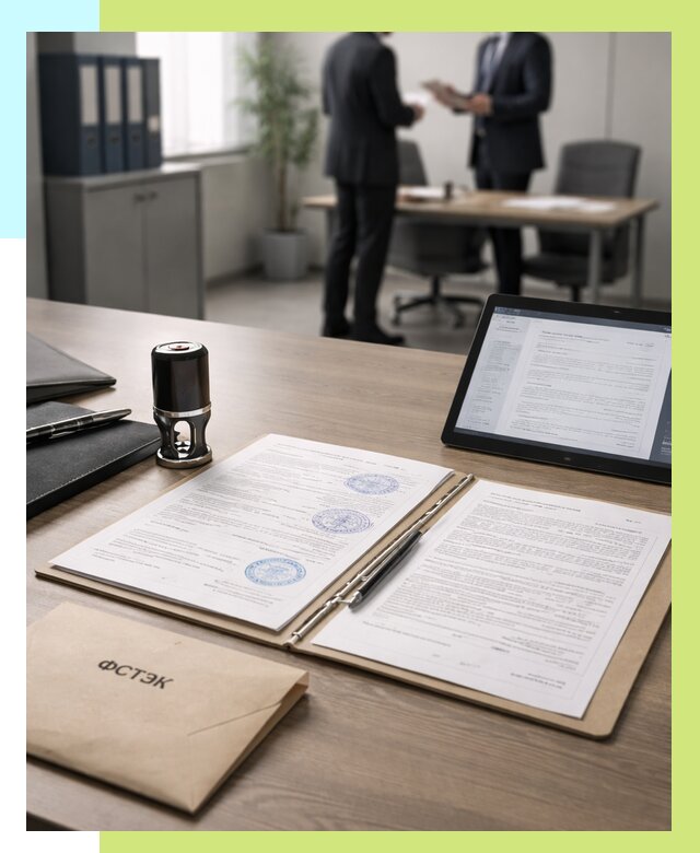 Заключение ФСТЭК в Карталах от 26078 р. Оформить в Алешин-Крт