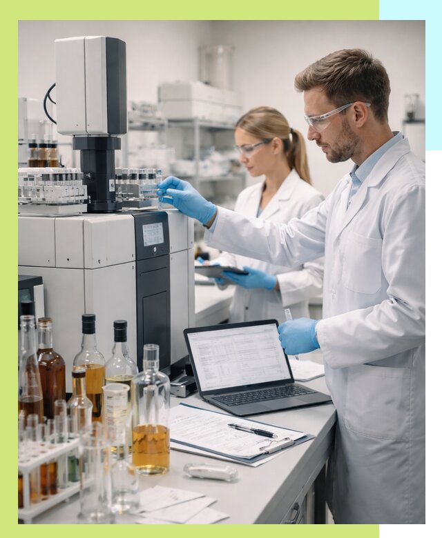 Выдача заключения о спиртосодержании продукции в Карталах