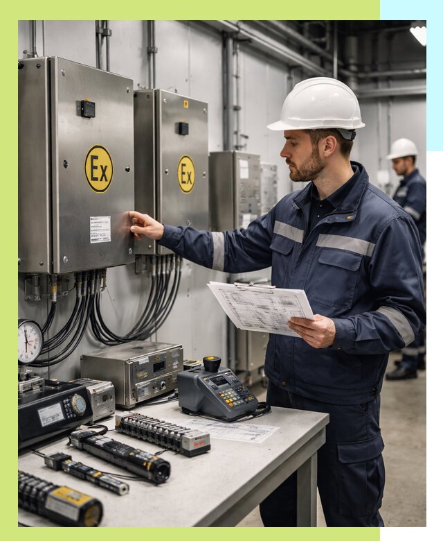 Сертификат взрывозащиты промышленного оборудования в Карталах