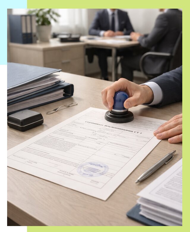 Сертификат происхождения СТ 1 в Карталах от 4694 р. | Алешин-Крт