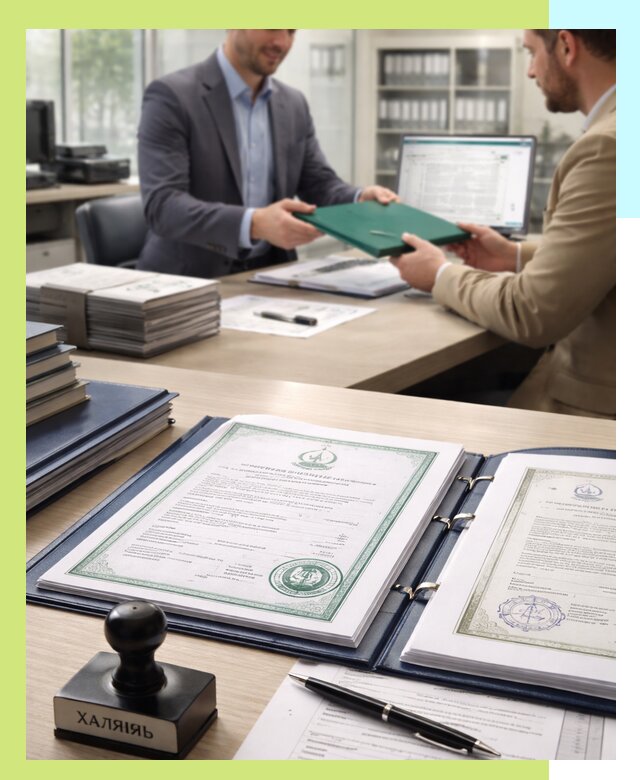 Выдача Халяль сертификата для продукции и услуг в Карталах