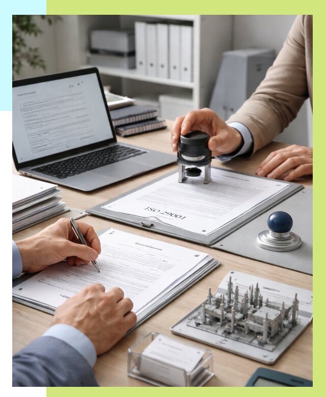 Сертификат ISO 29001 в Карталах под ключ от 78233 р. | Алешин-Крт